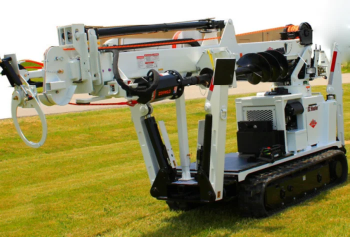 EZ Hauler 3400 LP mini digger derrick