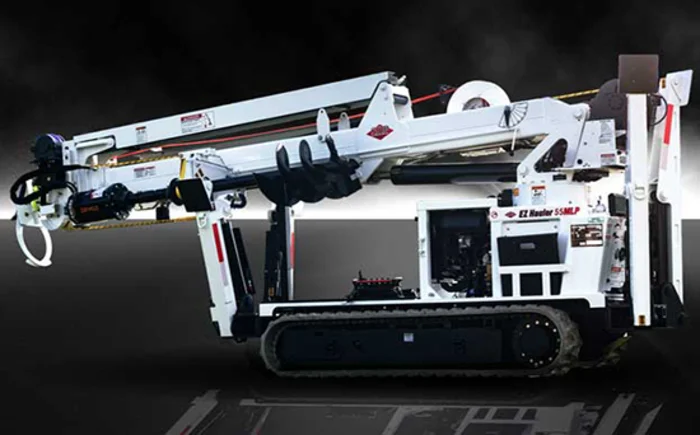 EZ Hauler 55MLP mini digger derrick